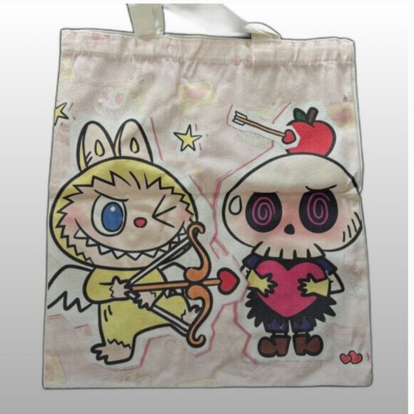 Labubu Themed - 3 Bags - All New - Tote/Plush Crossbody/Mini Backpack Crossbody - Picture 3 of 6